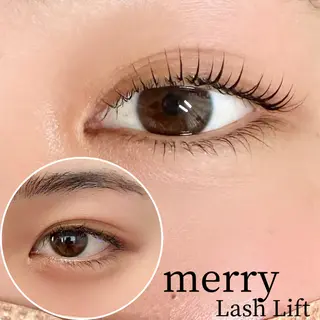 マツエク・マツパ merry Lash Liftのマツエク・マツパデザイン
