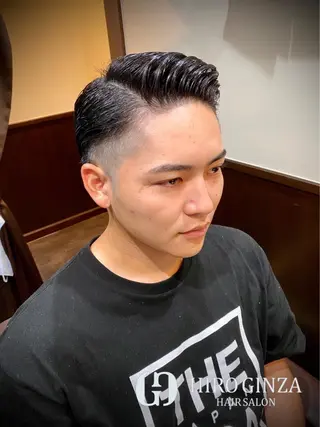 ショート ヘアアレンジ メンズ UNTRACE -BARBER SHOP- 東池袋店所属・渡辺 康太のヘアスタイル