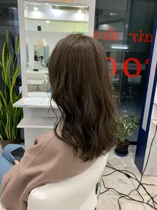 セミロング カラー 相武台ショート特化 💐川崎希💐のヘアスタイル