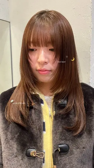 セミロング モモカ 🎀🫧のヘアスタイル