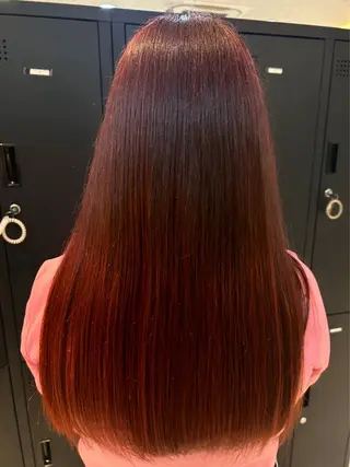 カラー AXIS 相模原店所属・うる艶＆縮毛矯正 ⟡.·小林理菜⟡.·のヘアスタイル