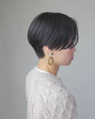 ショート 吉田一輝 外国人パーマのヘアスタイル