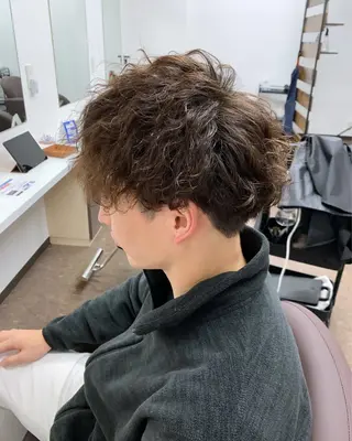 パーマ メンズ Ebise Kazunoriのヘアスタイル