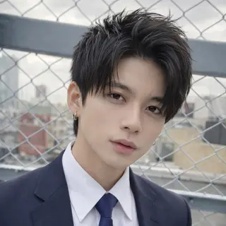 ミディアム 表参道フェザーパーマ ニュアンスパーマのヘアスタイル