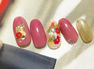 ネイル フルリール 【プライベートサロンのネイルデザイン