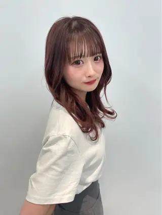 ロング 似合わせカットが 得意な美容師のヘアスタイル