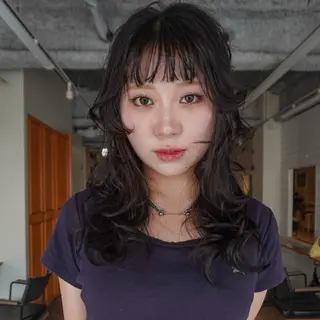 セミロング カラー ◽️モードヘア◽️ SHOUTOのヘアスタイル