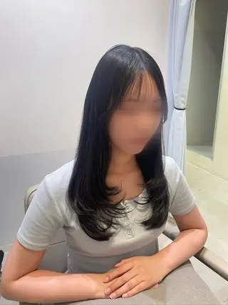 ロング カラー 韓国ヘア・カラー 🩵SHIZUKUのヘアスタイル