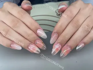 ネイル 神田 ココナッツのネイルデザイン
