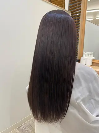 ロング 坂上 立のヘアスタイル