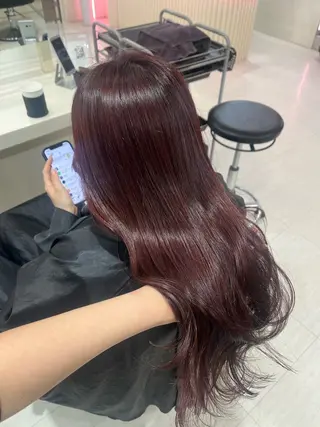 ロング カラー 大人上品ベージュ 🎀HARUNAのヘアスタイル