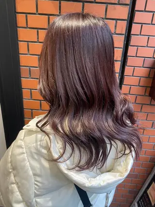 セミロング 大野 美紅のヘアスタイル