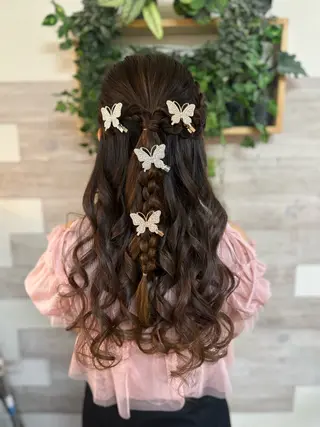 ヘアアレンジ ヘアメ/着付け 清水玲歌のヘアスタイル