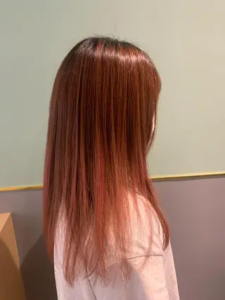 セミロング ハイトーン/メンズ/ ウルフ特化   小松のヘアスタイル