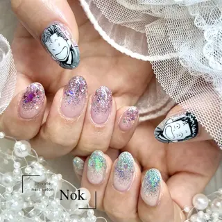 ネイル 池袋痛ネイル Nok. 渡辺のネイルデザイン