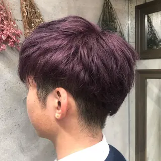 カラー メンズ wakana 【ブリーチカラー】のヘアスタイル