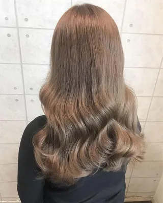 ロング カラー knock【ノック】所属・烏丸韓国ヘア🇰🇷 ayaka🎀のヘアスタイル