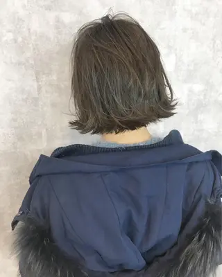 ショート カラー レイヤーカット BLend 渋谷のヘアスタイル