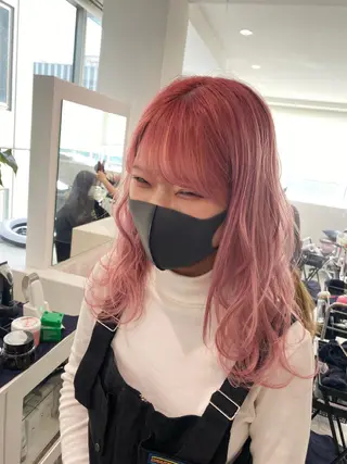 ミディアム カラー JILBLAN京都 ショート/ハイライトのヘアスタイル