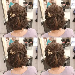 ミディアム ヘアアレンジ 🌷MAYU 🌷のヘアスタイル