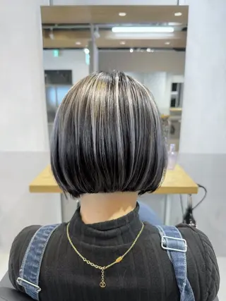 ショート カラー ✂︎神カット&カラー 韓国風パーマ黒田ダイのヘアスタイル