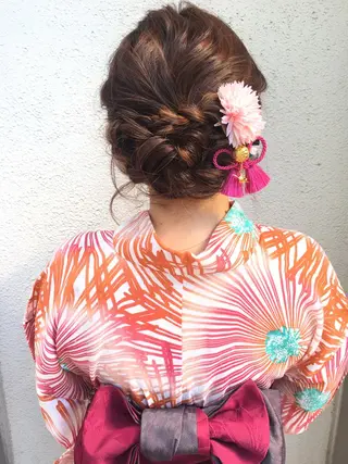 ヘアアレンジ ラブーケ中川中島店 クラタチカコのヘアスタイル