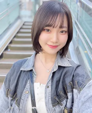 ショート モテヘア/グレージュ /ボブ/前原汐🎐のヘアスタイル