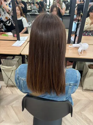 ミディアム RYONA/大阪/ 韓国風レイヤー🎀のマツエク・マツパデザイン