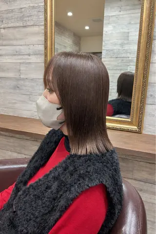 ミディアム 當山 慎太郎のヘアスタイル