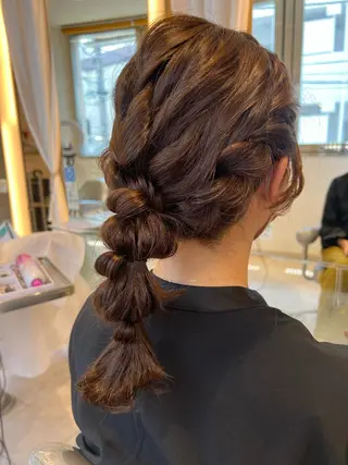ヘアアレンジ 久永 菫のヘアスタイル