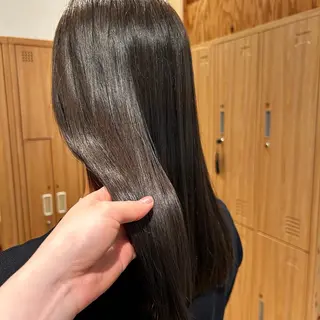 ミディアム カラー 透明感/ベージュ /kazui🐈のヘアスタイル