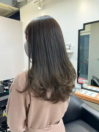 ロング カラー 髪質改善/縮毛矯正 鈴木裕介のヘアスタイル