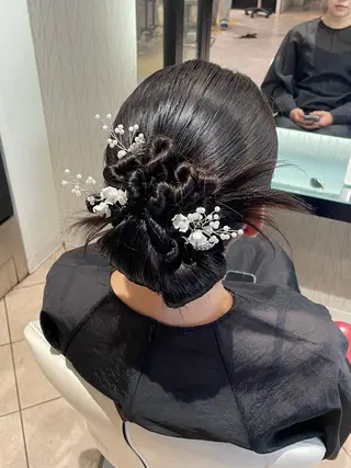 ヘアアレンジ 👑艶髪/カラー/ アレンジ/特化👑のヘアスタイル