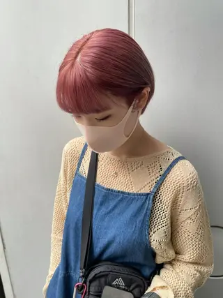 ショート カラー キッズ オトナヘア🌸 harukaのヘアスタイル