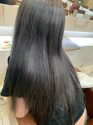 ロング カラー ハイトーンカラー🩵 耳ツボジュエリー👂のその他イメージ