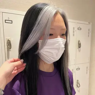 ロング カラー EIGHTyokosuka所属・ハイトーン 🦋🎶LENのヘアスタイル