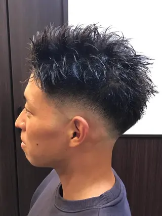 ショート パーマ メンズ ヘアーサロン髪ing保谷本店所属・林 聖也のヘアスタイル