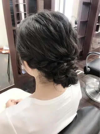 ロング ヘアアレンジ 沢田 瞳のヘアスタイル