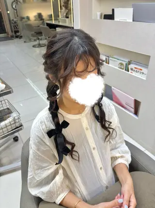 ロング Iris by artina 武蔵小杉店【イリス バイ アルティナ】所属・🎼レイヤー/顔周り カット/nene♬のヘアスタイル