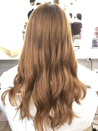 ロング カラー 🐥こ ま🐥のヘアスタイル