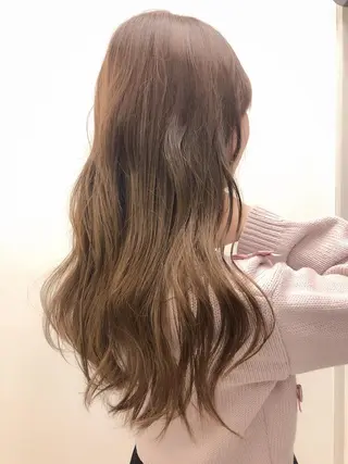 ロング コトネ🫧 韓国風レイヤーカットのヘアスタイル