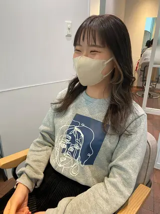 セミロング カラー CURIO/南船場 /RIN💈🍎のヘアスタイル