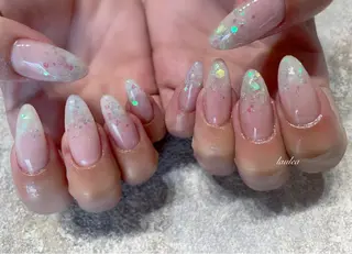 ロング ネイル nagase yumiのネイルデザイン