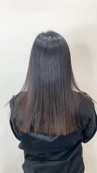 セミロング パーマ 中本 達也のヘアスタイル