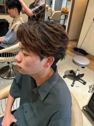 ショート メンズ 鹿児島 TSUBASAのヘアスタイル