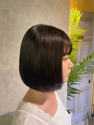 ショート eim hair rink  長津田店所属・🫧透明感カラー 🫧しほのヘアスタイル