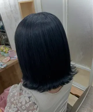 ミディアム カラー REM所属・渋谷 とまとのヘアスタイル