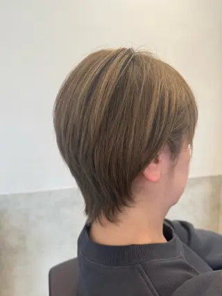 ショート カラー GO TODAY SHAiRE SALON原宿Stella店所属・GO TODAY シェアサロンのヘアスタイル