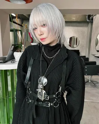 ミディアム カラー 🧡色落ちまで2度綺 麗なカラー🧡ヨシキのヘアスタイル