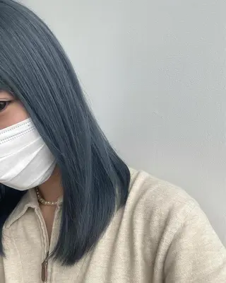 ロング カラー ヘアアレンジ ネイル マツエク・マツパ 【柔らか透明感✨/ 似合せ前髪】大石葉月のヘアスタイル